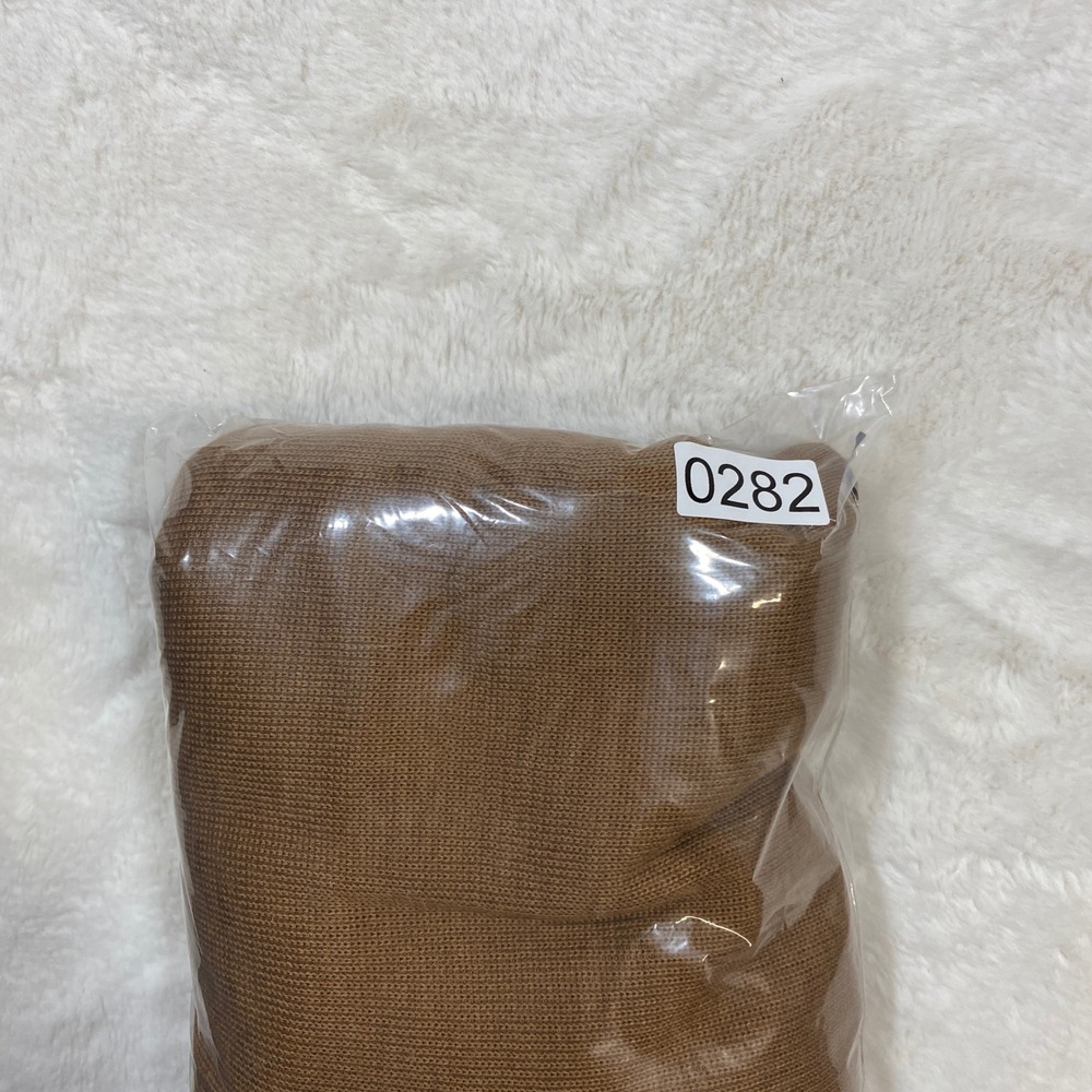 Pronti Mock Neck Sweater Faux Suede Accents Knit Pullover Brown Boho Mens XL - Picture 11 of 11
